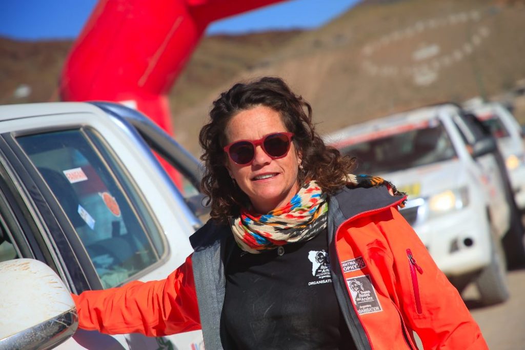 Géraldine Rey, présidente de Désertours, a été récompensée du prix Monte-Carlo Femme de l’Année pour avoir contribué à mener les femmes au sport automobile.