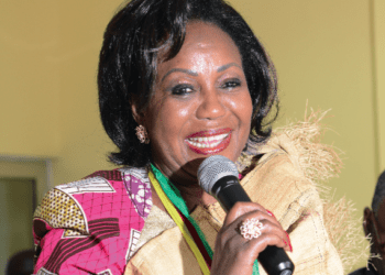 Antoinette Sassou Nguesso : « Nous, Premières Dames, allons continuer à porter notre voix pour que les jeunes femmes puissent accéder à l’autonomie économique. »