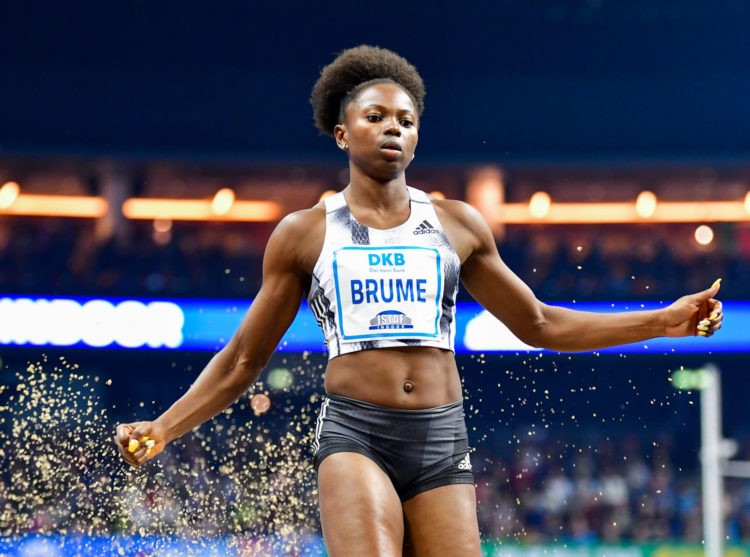 Athlétisme: La Nigériane Ese Brume signe le record d’Afrique et la meilleure performance mondiale du saut en longueur