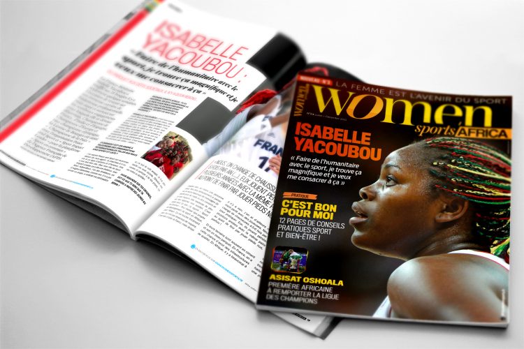 Women Sports Africa N.3 est disponible avec Isabelle Yacoubou en Une