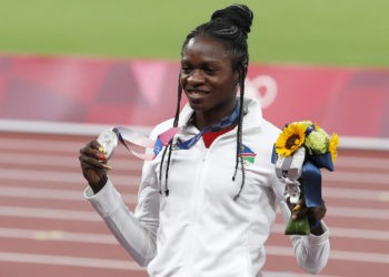 JO 2020 / Athlétisme – la Namibienne Christine Mboma médaillée d’argent sur le 200m