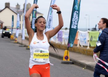 Nouveau record du monde du semi-marathon pour l’Éthiopienne Yalemzerf Yehualaw