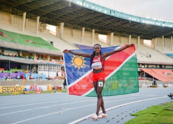 Athlétisme / Ligue de diamant : La Namibienne Mboma signe le meilleur chrono de sa carrière sur 200 m