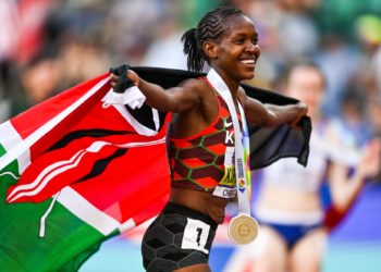 Athlétisme: la Kényane Kipyegon décroche un 2e titre mondial sur 1.500 m
