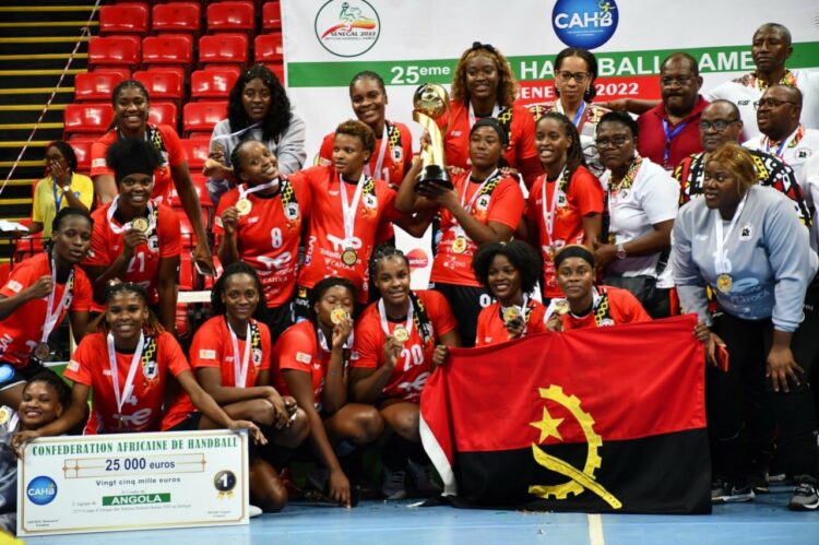 Handball – L’Angola remporte la CAN