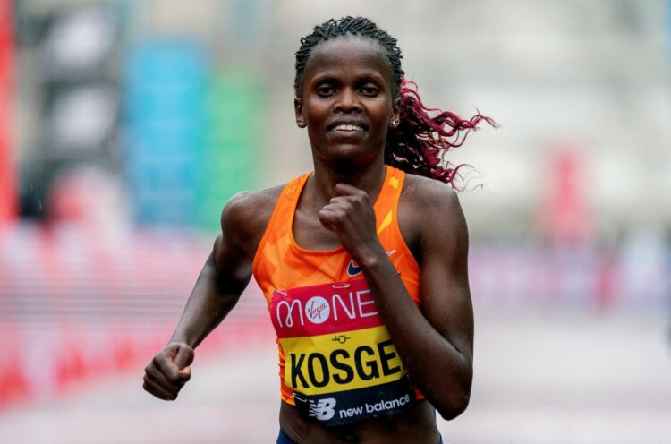 Marathon de Londres : La détentrice du record du monde, Brigid Kosgei, a abandonné