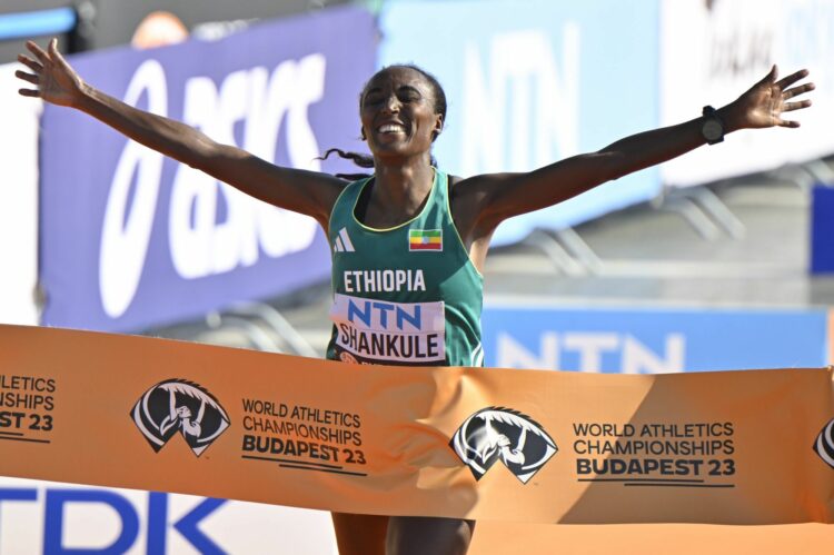 Athlétisme – Doublé éthiopien sur le marathon des Mondiaux, Amane Beriso Shankule couronnée