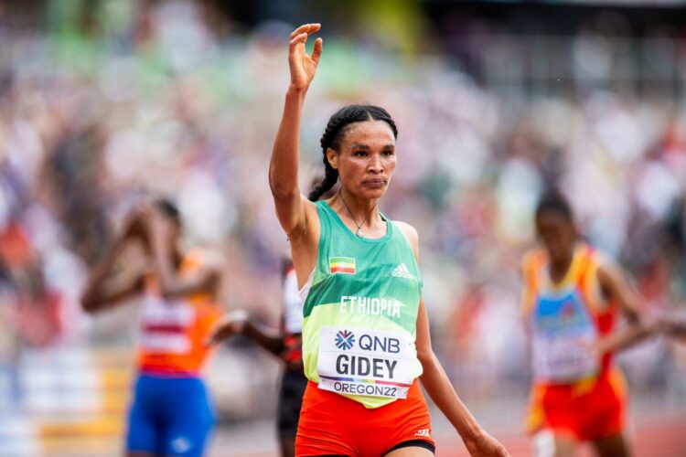 Athlétisme – Letesenbet Gidey s’offre la quatrième performance mondiale de tous les temps sur 5000 m à Berlin !