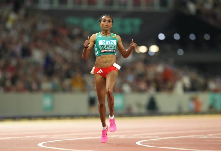 Athlétisme – Gudaf Tsegay bat le record du monde du 5 000 m