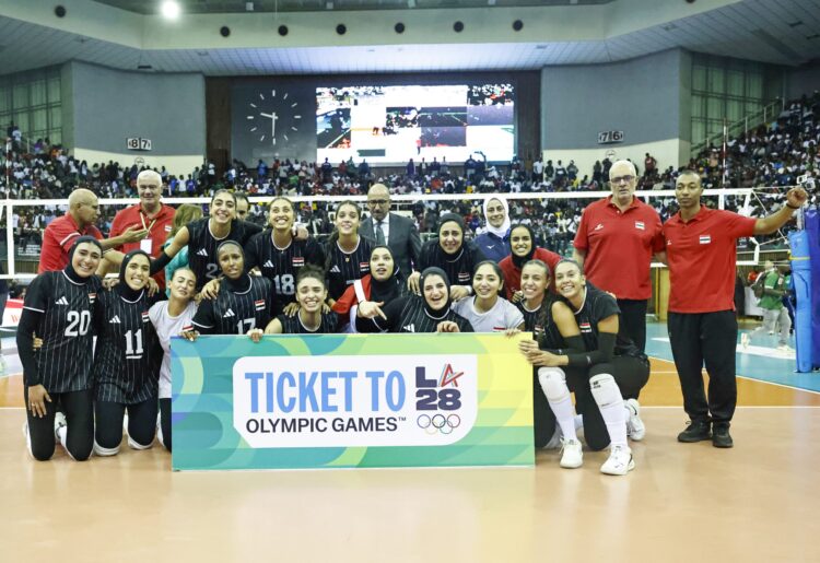 Volley – L’Égypte décroche un billet historique pour les JO de Los Angeles